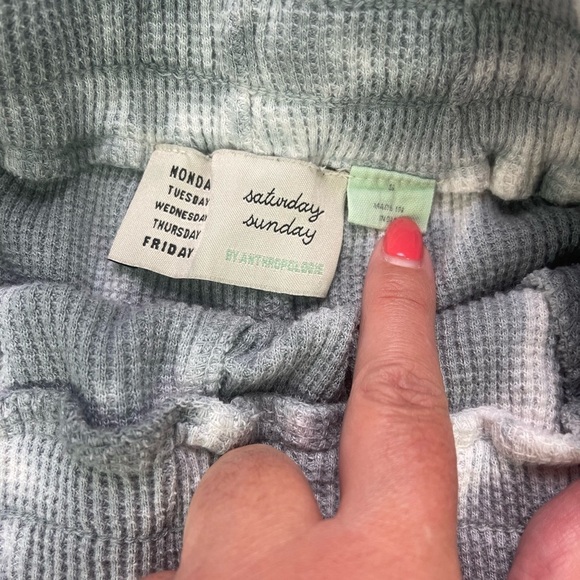 Anthropologie Saturday Sunday Tie Dye High Rise Shorts Size Small - Picture 4 of 10